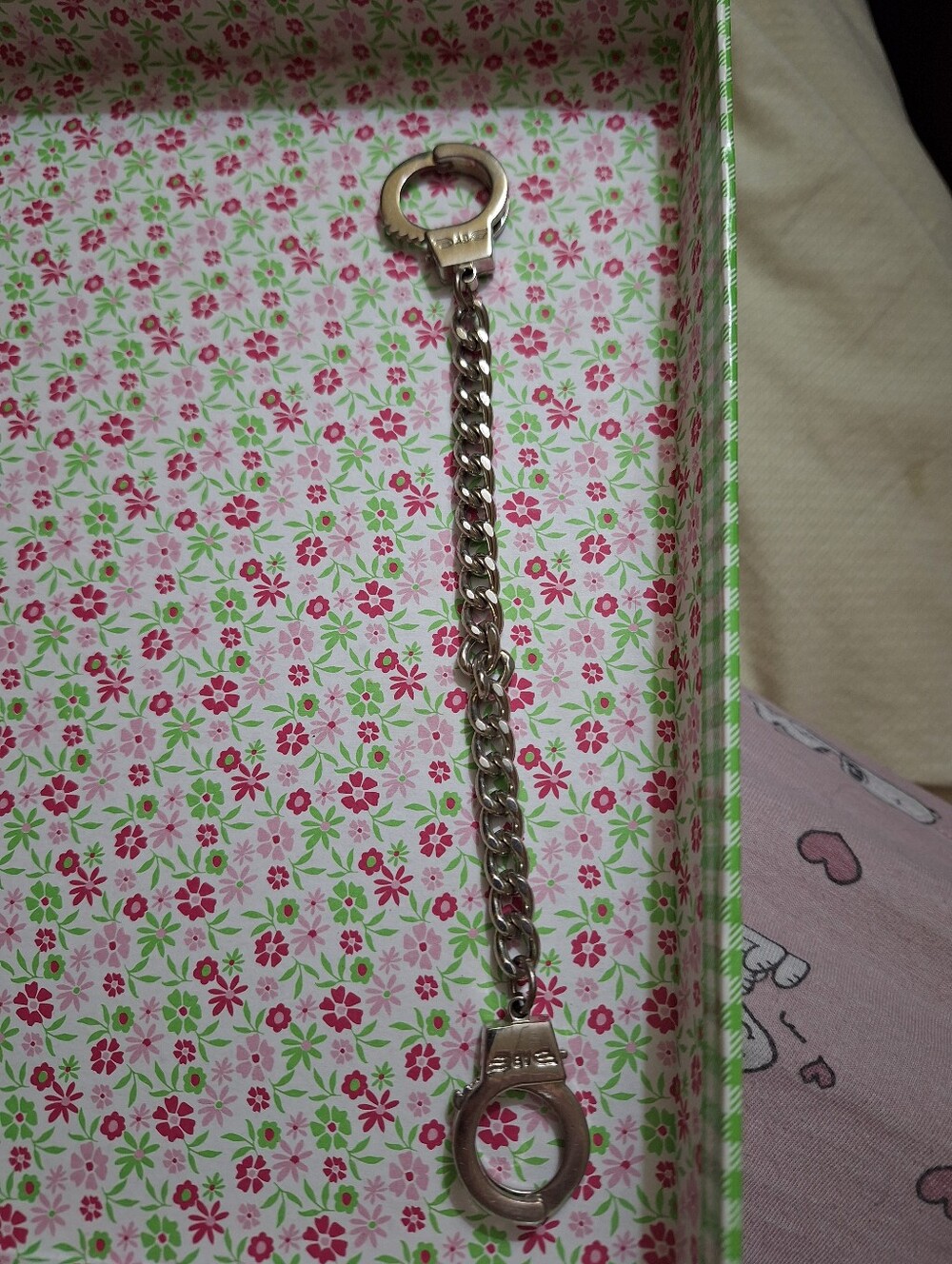 Stainless Steel Handcuff Chain Bracelet